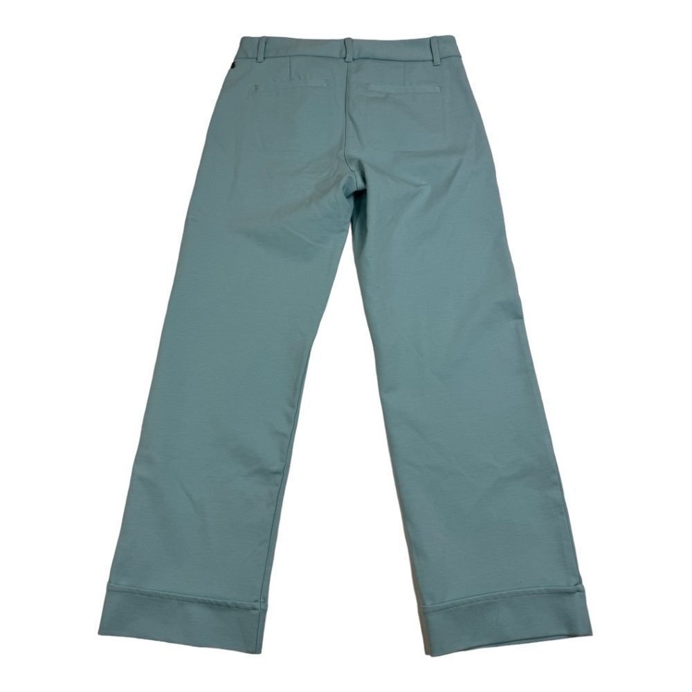 Betabrand Cropped Ankle Pants in Light Blue - Picture 4 of 12